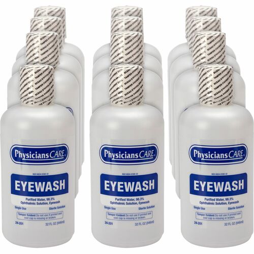 First Aid Only FAO24201CT Sterile Ophthalmic Solution Eyewash