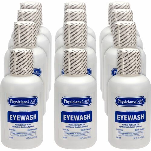 First Aid Only FAO24101CT Sterile Ophthalmic Solution Eyewash