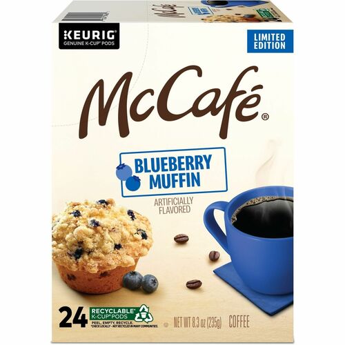 McCafé® GMT9460 K-Cup, Pod Blueberry Muffin Coffee, Single Serve K-Cup Pods, 24 Count