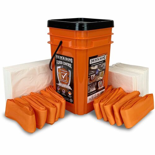 Quick Dam APRWUGGV Compact Square Grab & Go Bucket Kits
