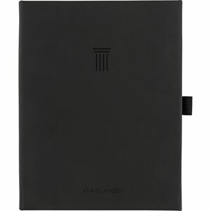 At-A-Glance AAGFD20005 FOUNDATION Undated Weekly Monthly Planner, Black, Small, 5 1/2" x 8 1/2"