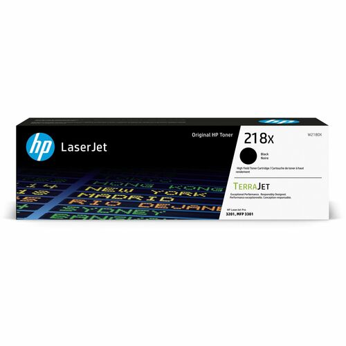 HP HEWW2180X 218X Original High Yield Laser Toner Cartridge - Black - 1 Each