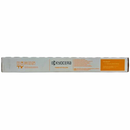 Kyocera KYOTK8547Y TK-8547Y Original Laser Toner Cartridge - Yellow - 1 Each