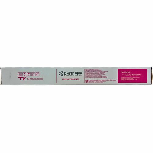 Kyocera KYOTK8547M TK-8547M Original Standard Yield Laser Toner Cartridge - Magenta - 1 Each