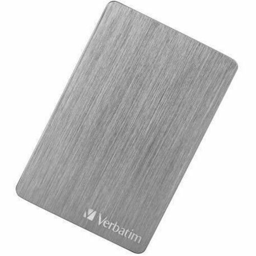 Verbatim VER53663 1TB Store 'n' Go ALU Slim Portable Hard Drive - Silver