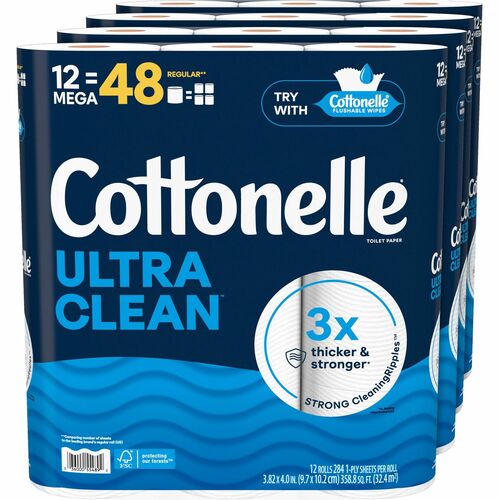 Cottonelle KCC55489CT Ultra Clean Toilet Paper