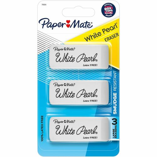Paper Mate PAP2207845 Latex-free White Pearl Eraser