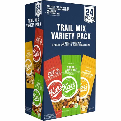 Kar's KAR08363 Nuts Trail Mix Variety Pack