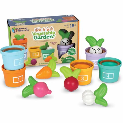 Learning Resources LRNLER3604 Hide and Seek Vegetable Garden
