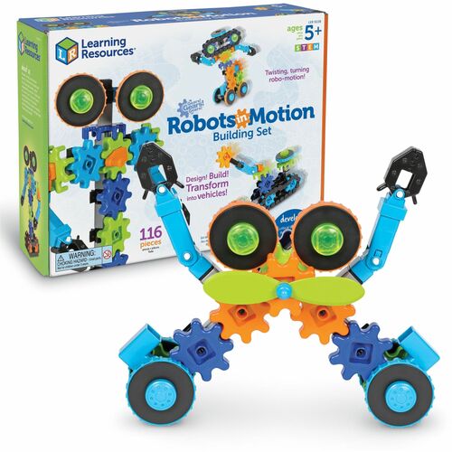Learning Resources LRNLER9228 Gears! Robots in Motion