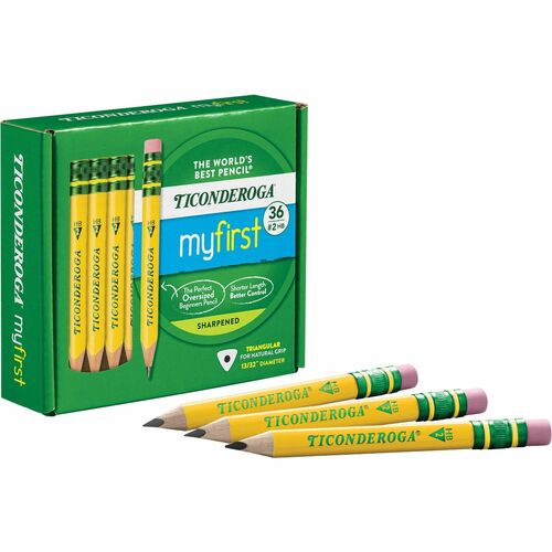 Ticonderoga DIXX33136 My First Pencil w/Eraser