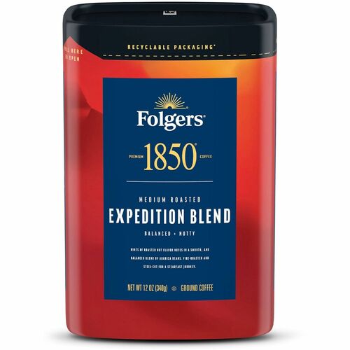 Folgers® FOL93312 Ground 1850 Black Gold Coffee