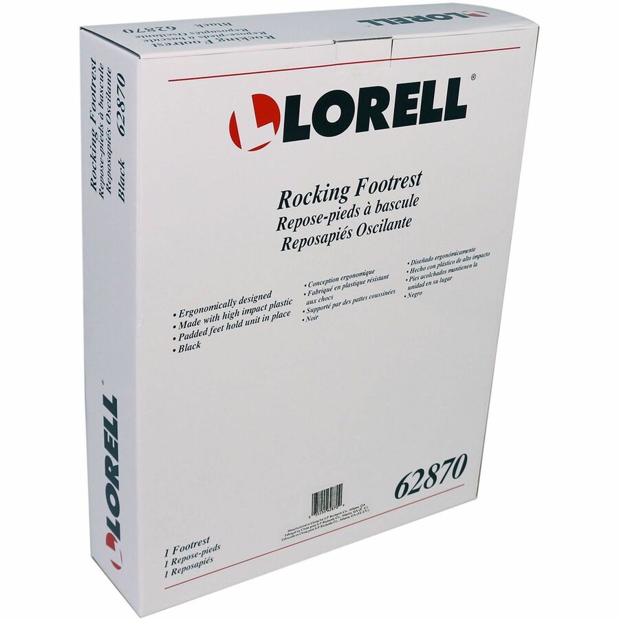 Lorell LLR62870 Ergonomic Rocking Footrest