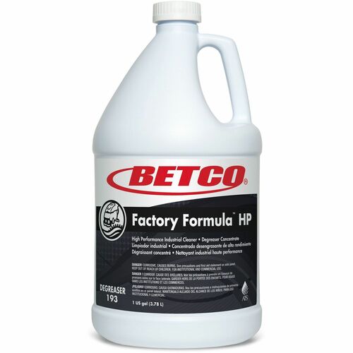 Betco BET1930400 Factory Formula HP Cleaner/Degreaser