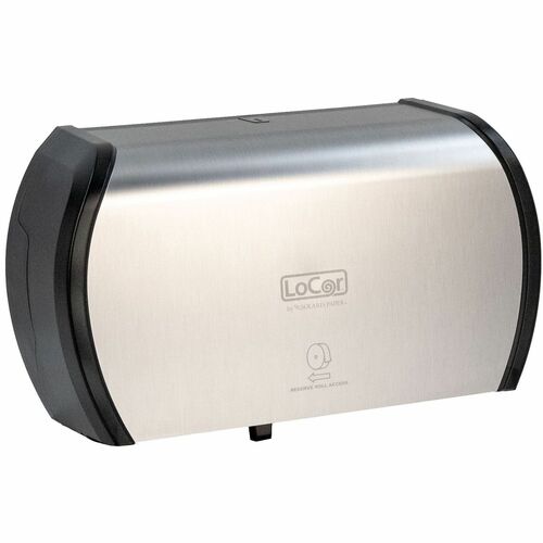 LoCor SOLD67021N Side-By-Side Bath Tissue Dispenser