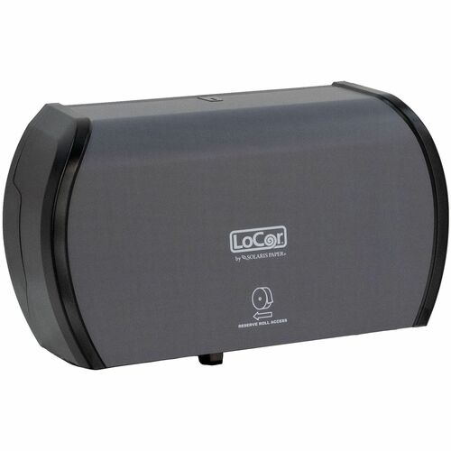 LoCor SOLD67022N Side-By-Side Bath Tissue Dispenser
