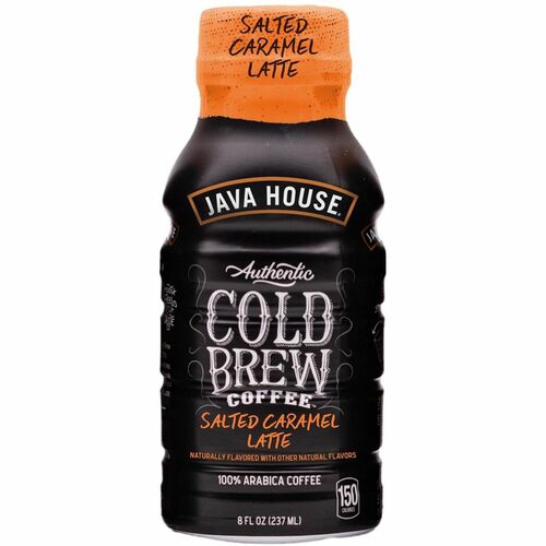 Java House SNHFA10L040 Bottle Authentic Cold Brew Salted Caramel Latte