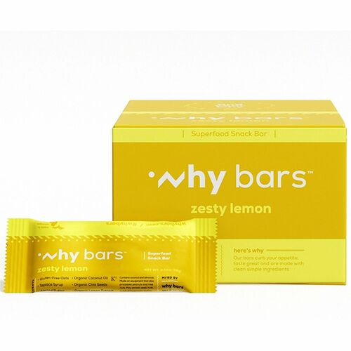 Why Bars WHYWB7 Superfood Protein Snack Bars