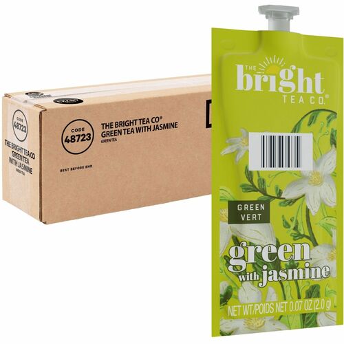 The Bright Tea Co. LAV48723 Green Tea with Jasmine Green Tea Freshpack