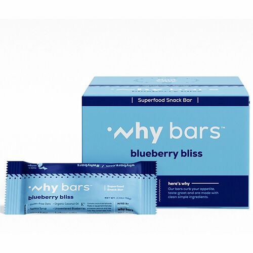 Why Bars WHYWB6 Superfood Protein Snack Bars