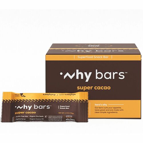 Why Bars WHYWB1 Superfood Protein Snack Bars