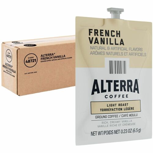Alterra LAV48721 Freshpack French Vanilla Flavored Coffee