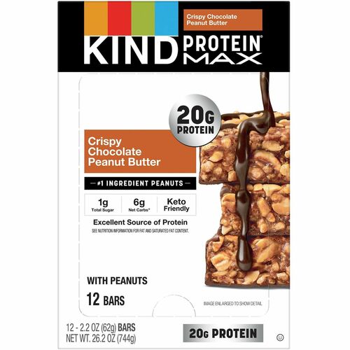 KIND KND43470 Protein MAX Snack Bars