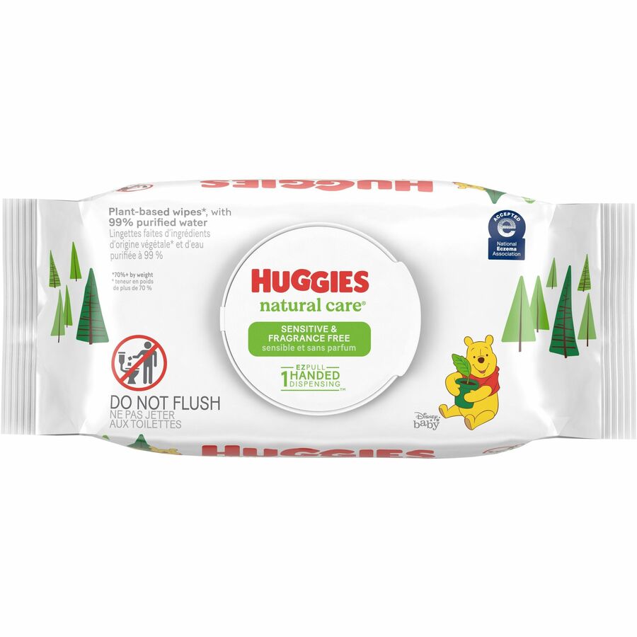 Huggies KCC31803CT Natural Care Sensitive Baby Wipes