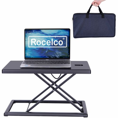 Rocelco RCLRPDRB Compact & Portable Desk Riser