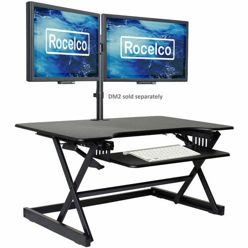 Rocelco RCLRDADRB40 Sit-to-Standing Desk Riser