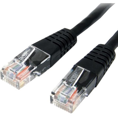 StarTech.com STCM45PATCH50BK 50ft Black Molded Cat5e UTP Patch Cable
