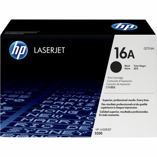 HP HEWQ7516A 16A (Q7516A) Original Laser Toner Cartridge - Single Pack - Black - 1 Each