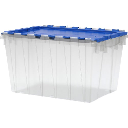 Akro-Mils AKM66486CLDBL 12-Gallon Keep Box Container with Lid