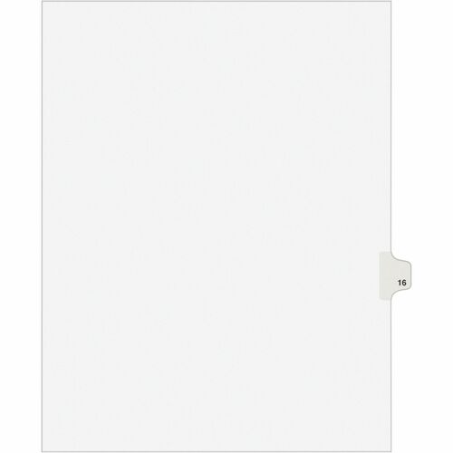 Avery® AVE01016 Avery® Individual Legal Exhibit Dividers - Style
