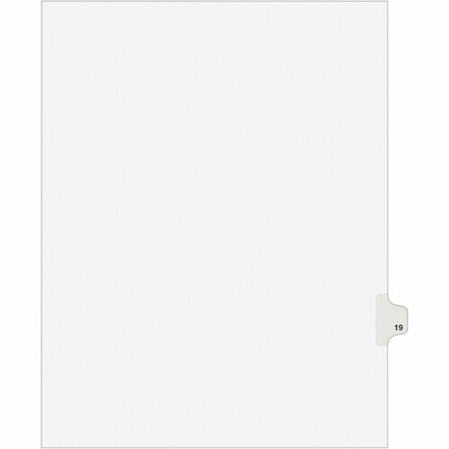 Avery® AVE01019 Avery® Individual Legal Exhibit Dividers - Style
