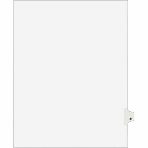 Avery® AVE01021 Avery® Individual Legal Exhibit Dividers - Style