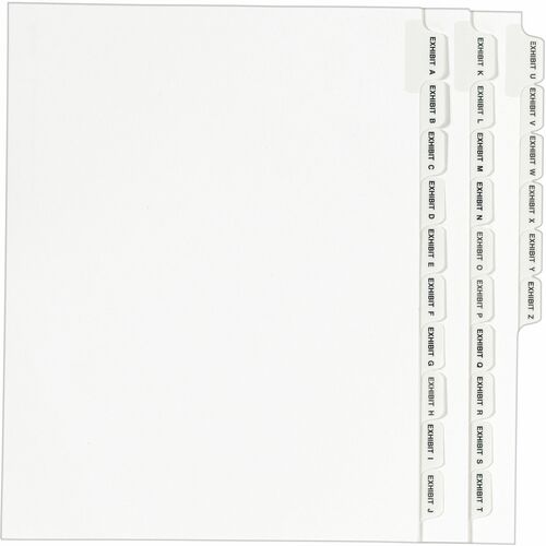 Avery® AVE01370 Avery® Standard Collated Legal Exhibit Divider Sets - Style