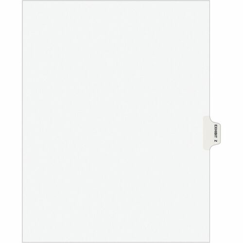 Avery® AVE01396 Avery® Individual Legal Exhibit Dividers - Style