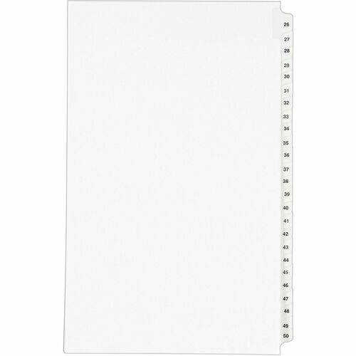 Avery® AVE01431 Avery® Standard Collated Legal Exhibit Divider Sets - Style