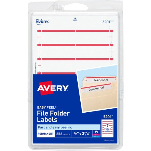 Avery® AVE05201 Avery® Permanent File Folder Labels