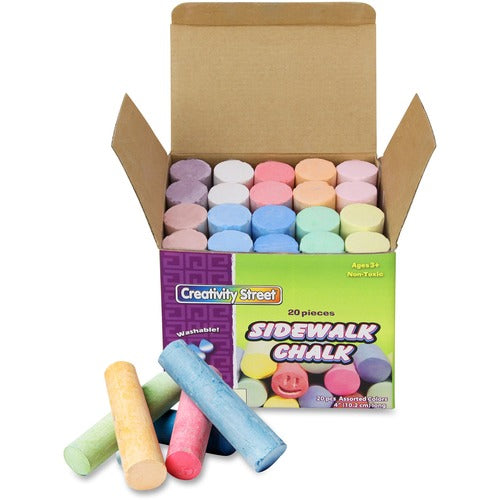 Creativity Street PAC1700 Tub of Sidewalk Chalk