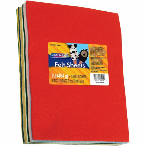 Creativity Street PAC3904 One Pound Felt Sheets