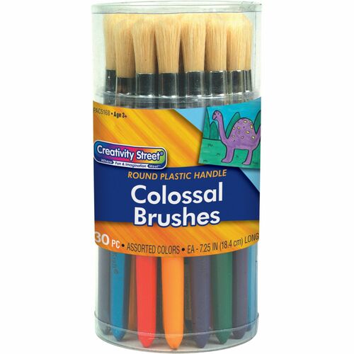 Creativity Street PAC5168 Wood Colossal Brushes