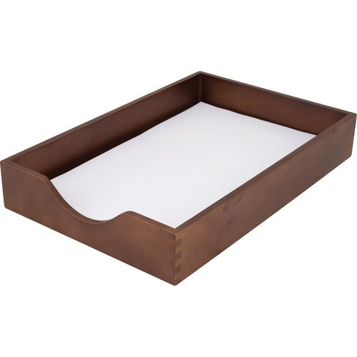 Carver CVRCW07222 Solid Wood Desk Tray