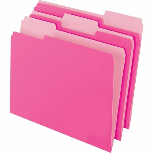 Pendaflex PFX15213PIN 1/3 Tab Cut Letter Recycled Top Tab File Folder