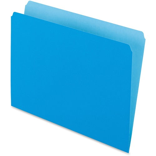 Pendaflex PFX152BLU Letter Recycled Top Tab File Folder