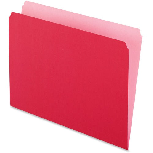 Pendaflex PFX152RED Letter Recycled Top Tab File Folder