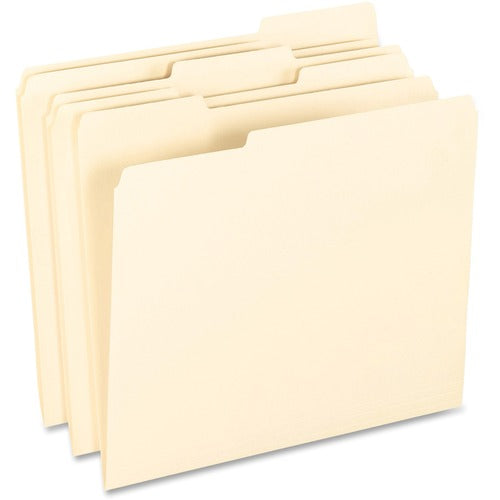 Pendaflex PFX62702 1/3 Tab Cut Letter Recycled Top Tab File Folder