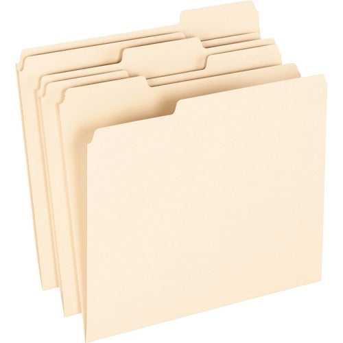 Pendaflex PFX74520 1/3 Tab Cut Letter Recycled Top Tab File Folder