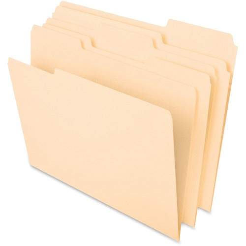 Pendaflex PFX75213 1/3 Tab Cut Letter Recycled Top Tab File Folder